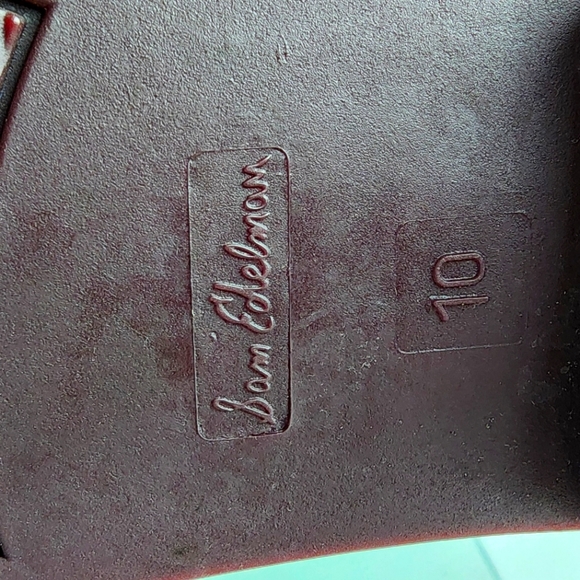 Sam Edelman Size 10 Tinsley Chelsea Rain Booties Sangria - Picture 6 of 7